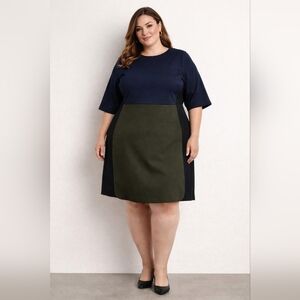 CCO NWT Anthro Hutch Colorblock Dress